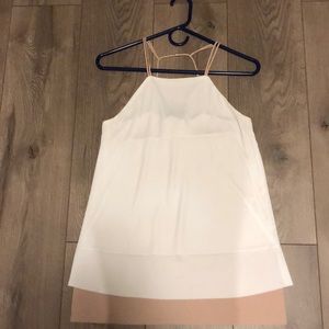 Zara ivory sleeveless camisole